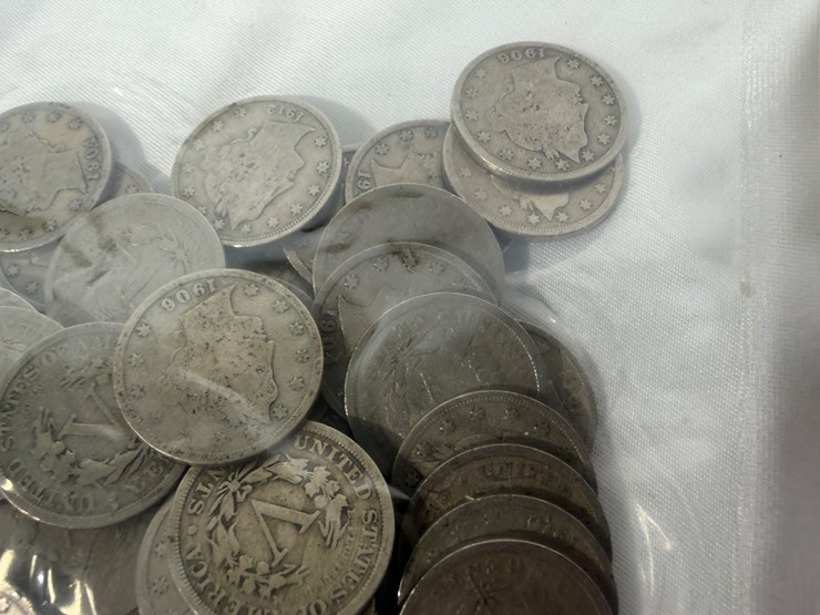 #40040-•-(58)-early-1900's-v-nickels-image-5
