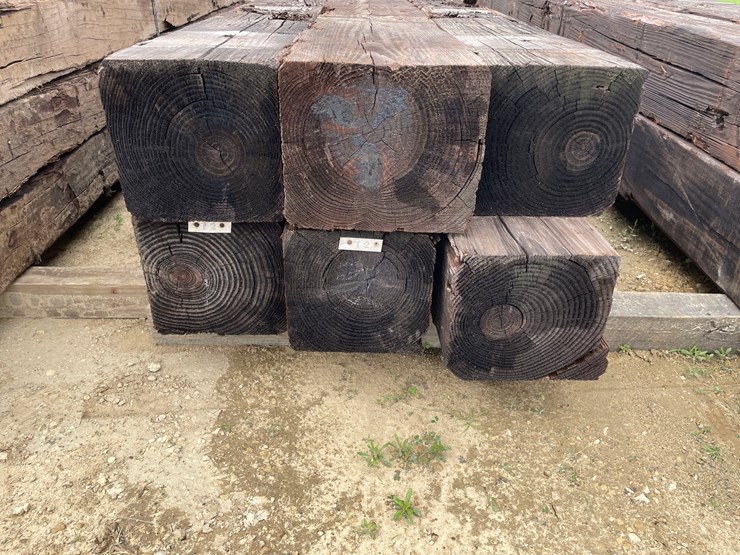 #3443-•-bundle-of-(6)-railroad-ties-image-6