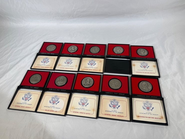 #40028-•-(10)-u.s.-mint-department-of-treasury-metals-image-1