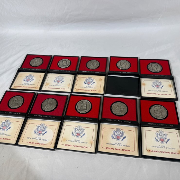 #40028 • (10) U.S. MINT DEPARTMENT OF TREASURY METALS