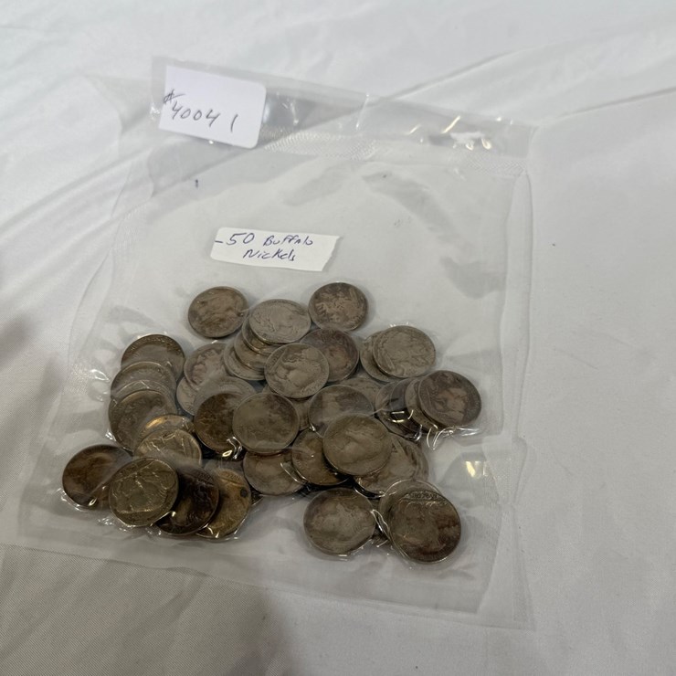 #40041 • (50) BUFFALO NICKELS