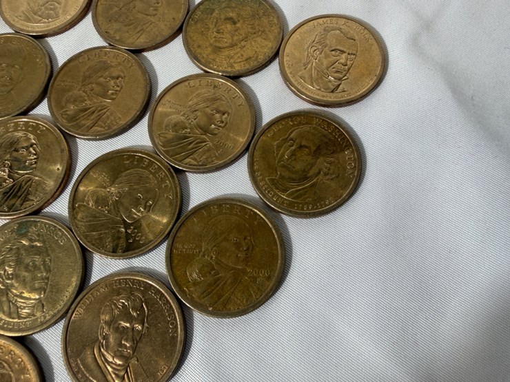 #40029-•-(42)-miscellaneous-one-dollar-coins-image-8