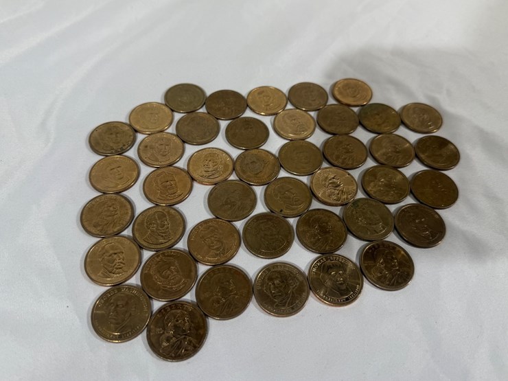 #40029-•-(42)-miscellaneous-one-dollar-coins-image-2