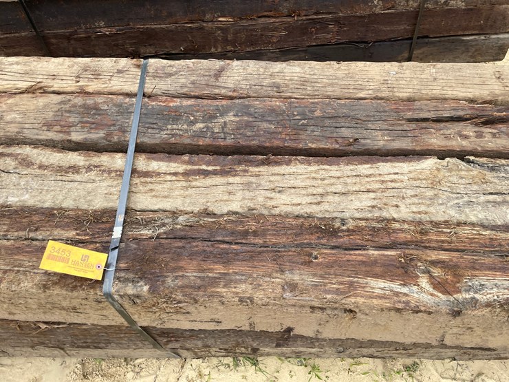 #3453-•-bundle-of-(16)-railroad-ties-image-8