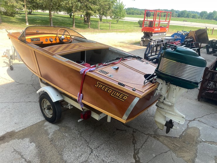 #103-•-1954-14'-vintage-speed-liner-wooden-speedboat-(no-title-or-registration-card)-(bill-of-sale-only)-image-6