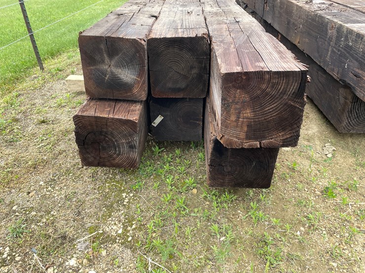 #3444-•-bundle-of-(6)-railroad-ties-image-10