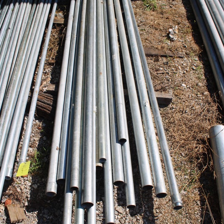 18 Pieces Of Various Size Conduit 10' Long