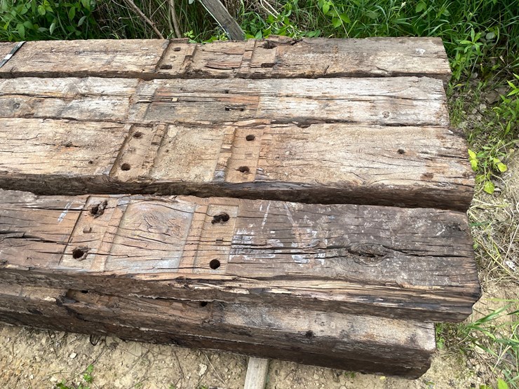 #3449-•-bundle-of-(16)-railroad-ties-image-7