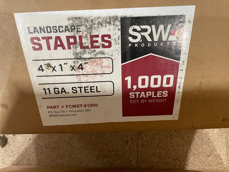 #8761-•-(4)-boxes-of-srw-landscape-staples-image-3