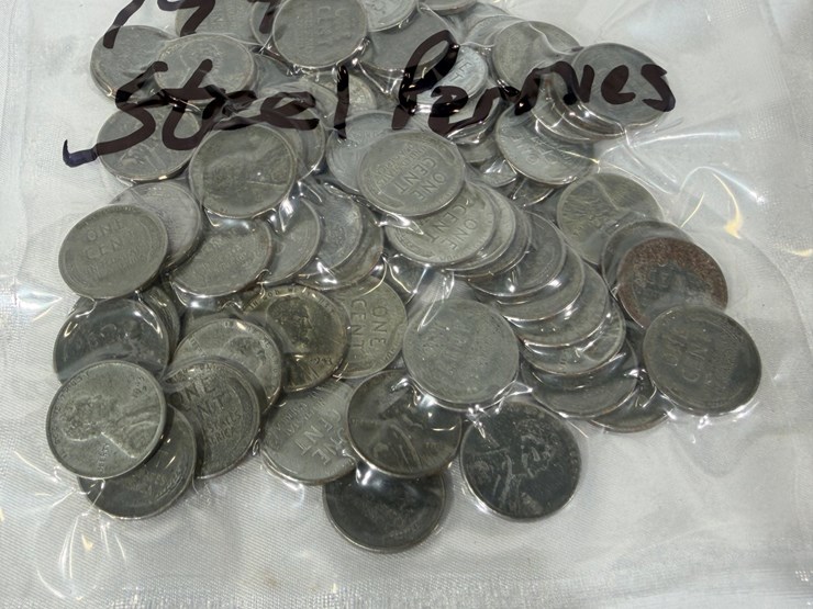 #40032-•-(100)-1943-steel-pennies-image-3