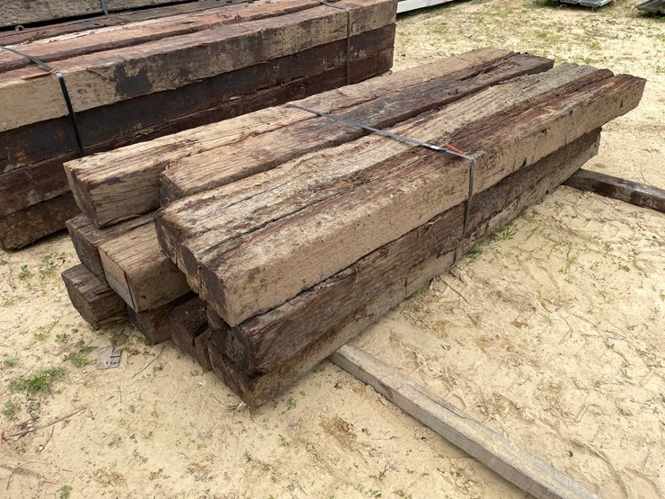 #3453-•-bundle-of-(16)-railroad-ties-image-2