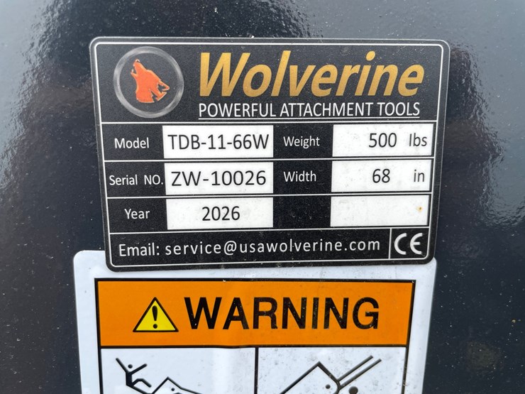 #2028-•-new-wolverine-skid-steer-66"-bucket-image-13