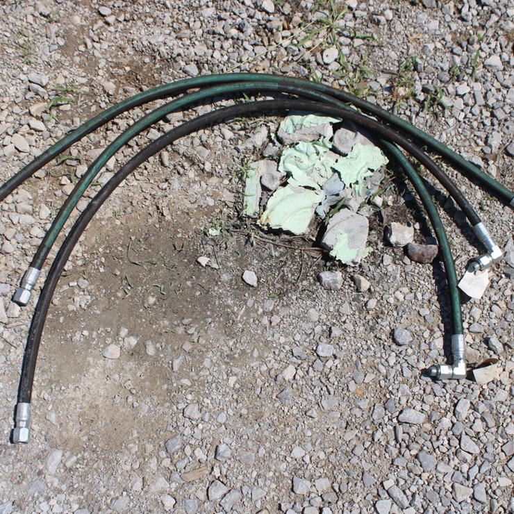 Three, Eaton Hydraulic Hoses 0.38" (400 Bar)