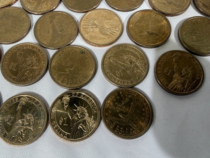 #40029-•-(42)-miscellaneous-one-dollar-coins-image-25