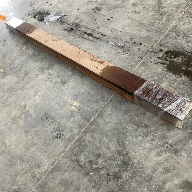 #3427 • Bundle of (5) Inch Thick Rough Cut Black Walnut Boards