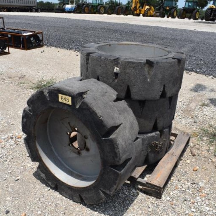 4 - 6 LUG SOLID TIRES AND WHEELS