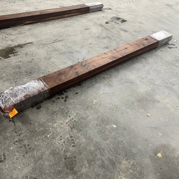 #3414 • Bundle of (6) Inch Thick Rough Cut Black Walnut Boards