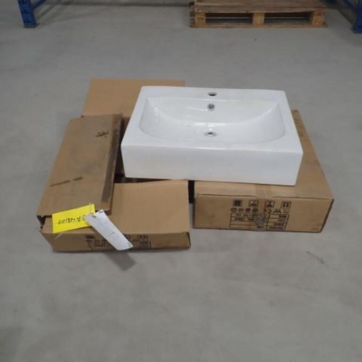 Qty Of (2) 24 In. x 18 In. Vanity Sinks