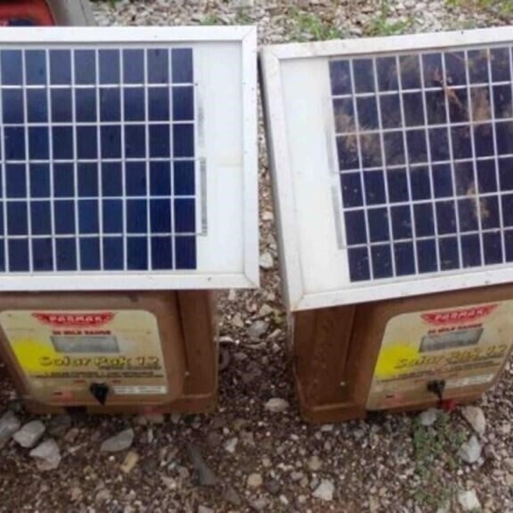 2- Parmak 12 Solar Fence Chargers