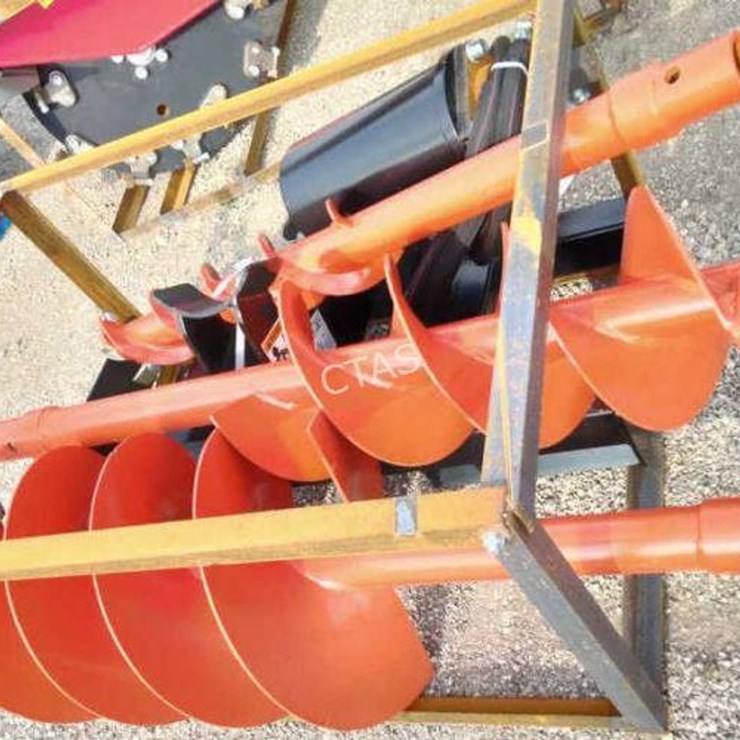#68 • (3) Skid Steer Augers 10", 12" & 18" - RMA42