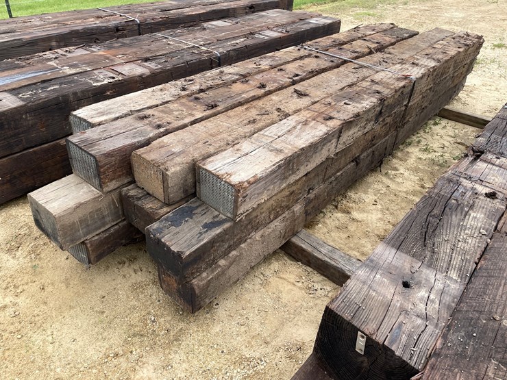 #3445-•-bundle-of-(12)-railroad-ties-image-2