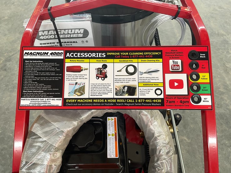 #2942-•-new-magnum-4000-hot-water-pressure-washer-image-9