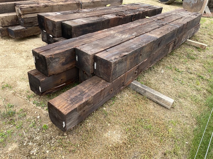 #3444-•-bundle-of-(6)-railroad-ties-image-4