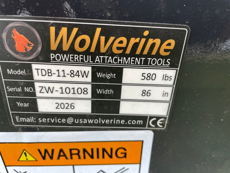 #2031-•-new-wolverine-skid-steer-84"-bucket-image-11