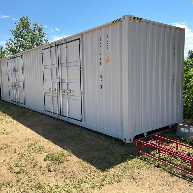 #120 • 40' High Cube Multi-Door Shipping Container