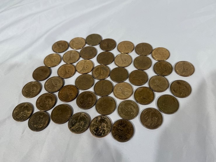 #40029-•-(42)-miscellaneous-one-dollar-coins-image-14