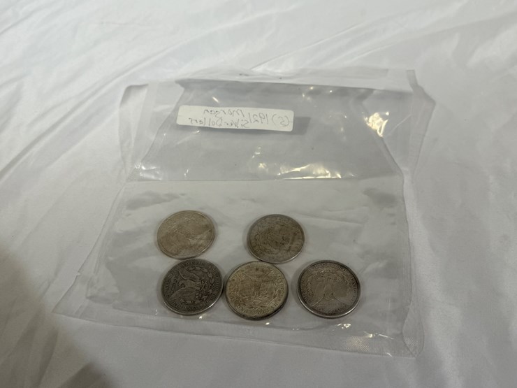 #40039-•-(5)-1921-one-dollar-morgan-coins-image-9
