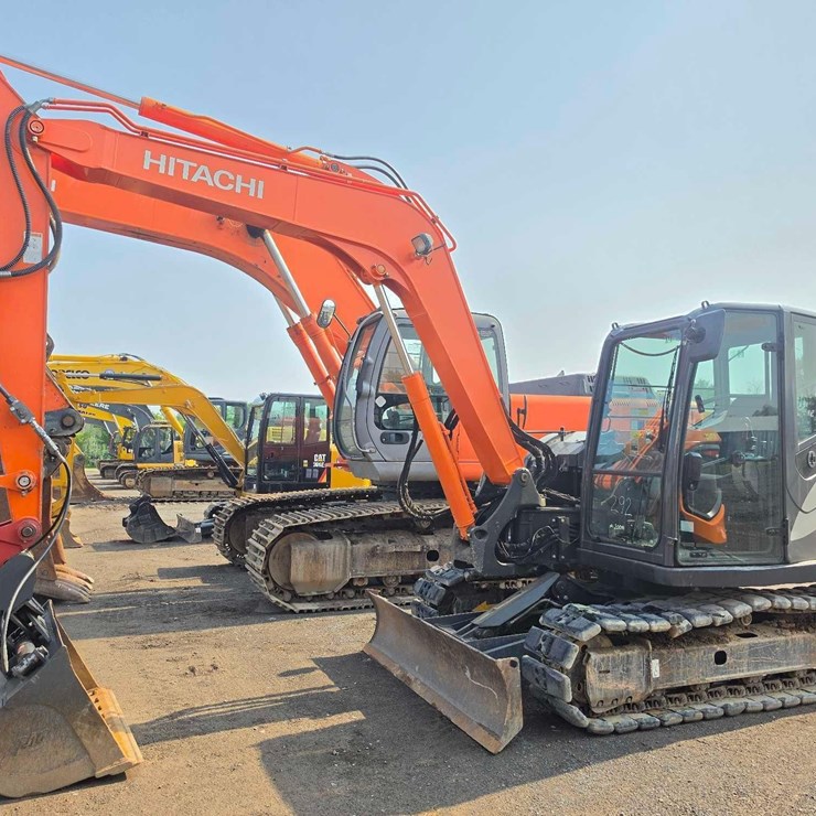 2018 HITACHI ZX85USB-5