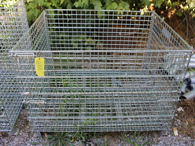 metal-foldable-shop-crate/-wire-basket-image-1