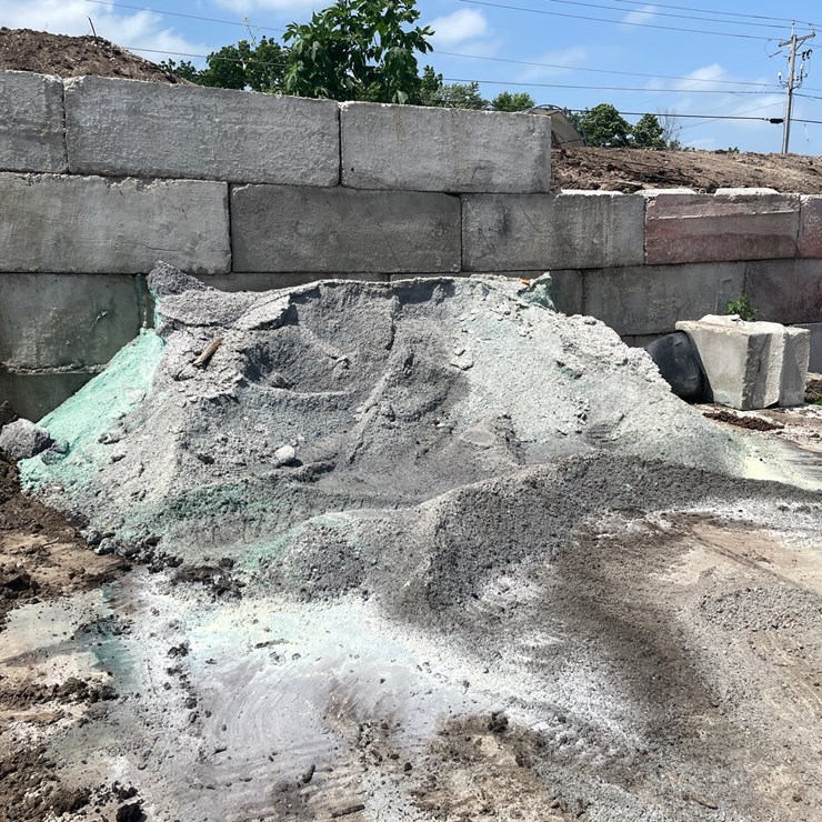#4890 • Pile of Treated Bulk Salt