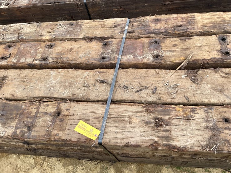 #3445-•-bundle-of-(12)-railroad-ties-image-8