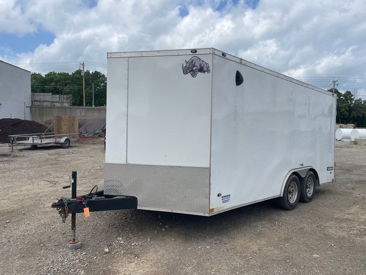 #4868-•-2021-rhino-v-nose-tandem-axle-enclosed-trailer-(has-wi-title)-image-1