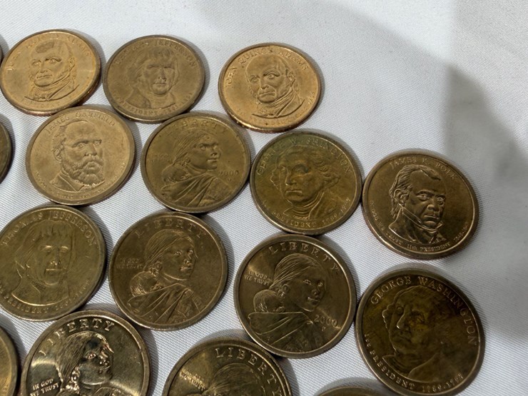 #40029-•-(42)-miscellaneous-one-dollar-coins-image-7