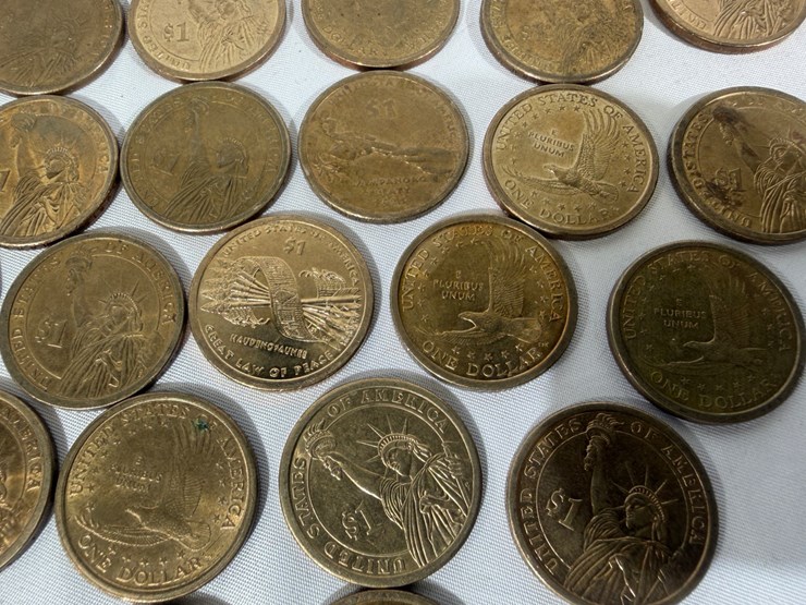 #40029-•-(42)-miscellaneous-one-dollar-coins-image-23