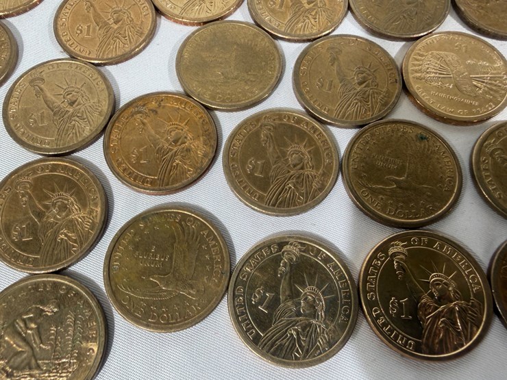 #40029-•-(42)-miscellaneous-one-dollar-coins-image-26