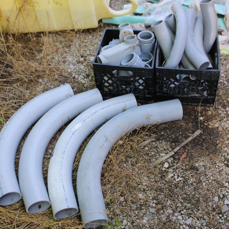 Various Size PVC Elbows & Fittings