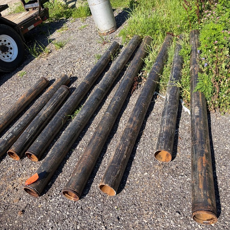#8356 • Heavy Wall 5” Black Iron Pipe