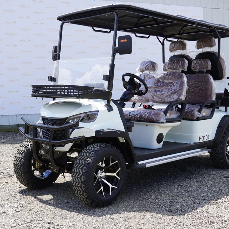 #1299 • Unused SDLANCH HQ100 6-Passenger Lifted Electric Golf Cart - Middlefield, Ohio