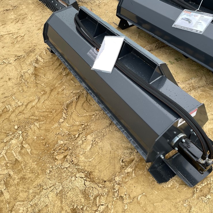 #2033 • New Wolverine 72" Skid Steer Tiller Attachment