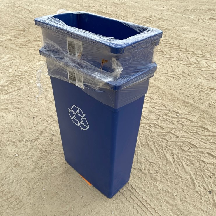 #3405 • (2) New Tough Guy Recycling Bins