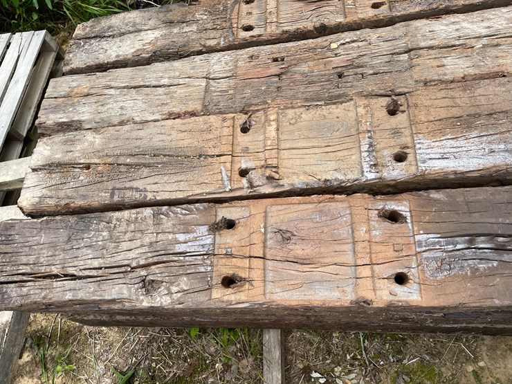 #3449-•-bundle-of-(16)-railroad-ties-image-9