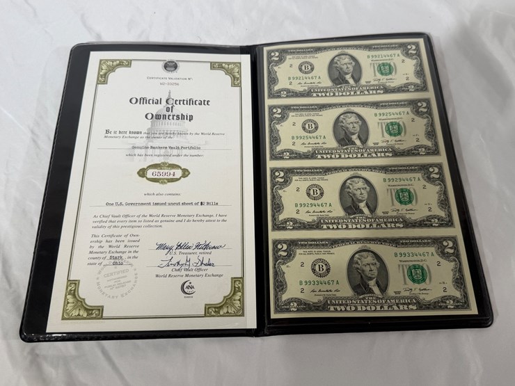 #40026-•-(4)-2009-uncirculated-two-dollar-bills-image-4