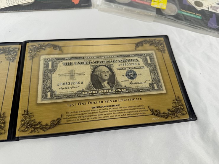 #40043-•-(4)-u.s.-mint-collections-(1)-1957-one-dollar-bill-image-5