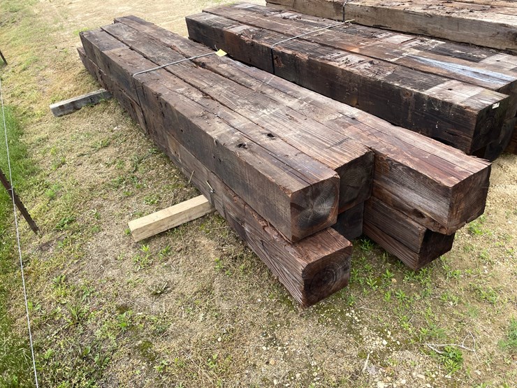 #3444-•-bundle-of-(6)-railroad-ties-image-3