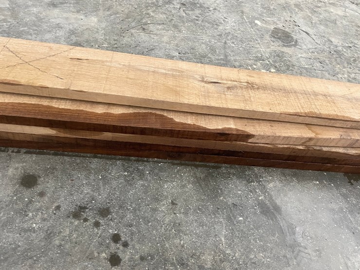 #3424-•-bundle-of-(5)-inch-thick-rough-cut-black-walnut-boards-image-9