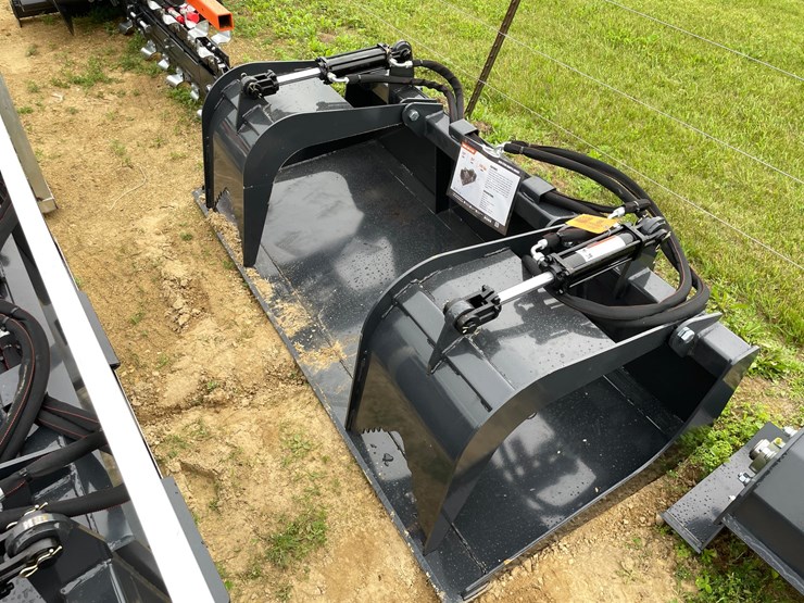 #2039-•-new-wolverine-skid-steer-grapple-bucket-image-1